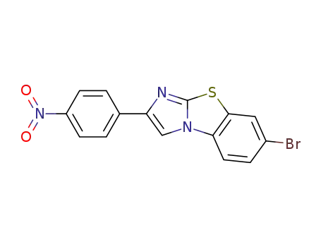 7-BROMO-2-(4-NITROPHENYL)IMIDAZO[2,1-B]BENZOTHIAZOLE