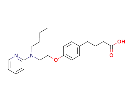 4-{4-[2-(n-butyl-2-pyridinylamino)ethoxy]phenyl}butyric acid