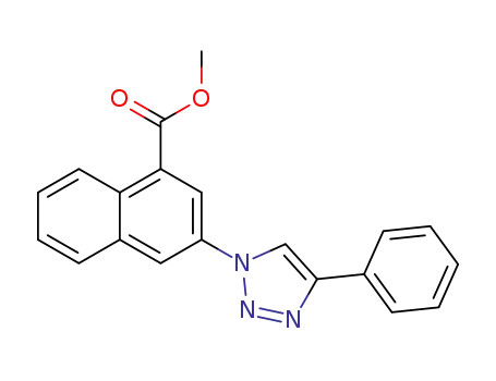 methyl 3-(4-phenyl-1H-1,2,3-triazol-1-yl)-1-naphthoate