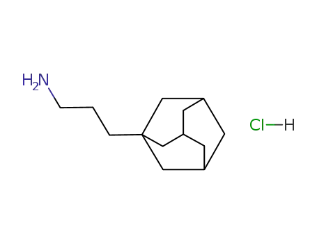 Molecular Structure of 31897-98-0 (1-(3-Aminopropyl)adamantane hydrochloride)