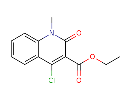 3-QUINOLINECARBOXYLIC ACID,1,2-DIHYDRO-4-CHLORO-1-METHYL-2-OXO-,ETHYL ESTER
