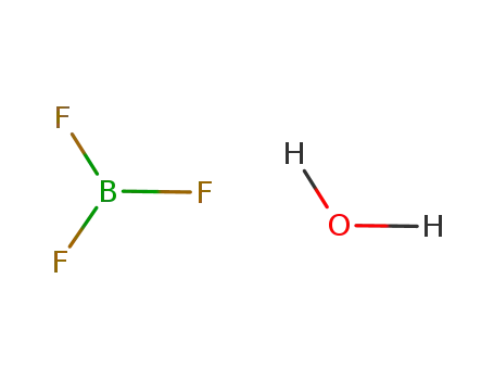 Molecular Structure of 13319-75-0 (Boron trifluoride dihydrate)