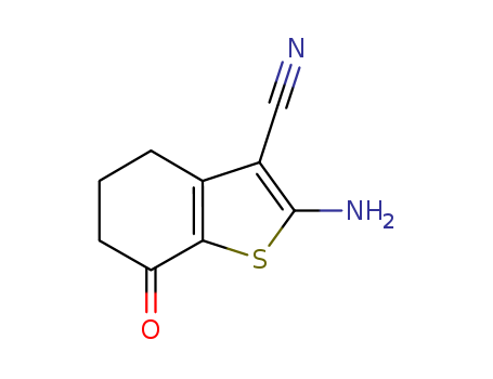 2-Amino-4,5,6,7-tetrahydro-7-oxobenzo[b]thiophene-3-carbonitrile