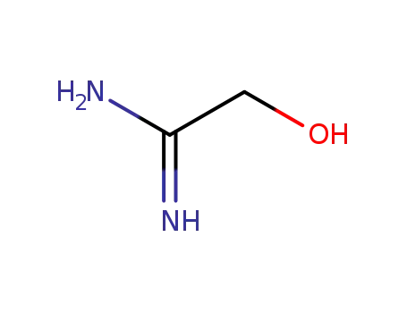 Molecular Structure of 4746-60-5 (2-HYDROXY-ACETAMIDINE HCL)