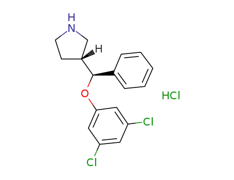 (R)-3-[(S)-(3,5-dichlorophenoxy)phenylmethyl]pyrrolidine hydrochloride