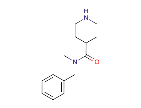 N-benzyl-N-methylpiperidine-4-carboxamide