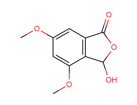 1(3H)-Isobenzofuranone, 3-hydroxy-4,6-dimethoxy-