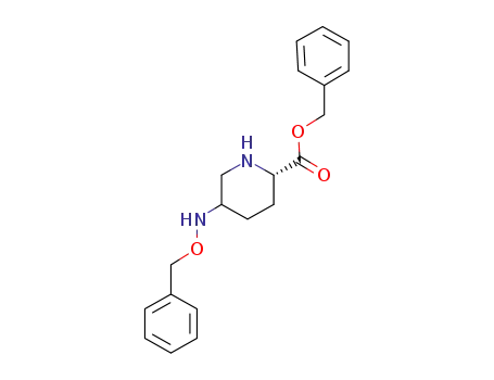 (2S,5R)-benzyl 5-(benzyloxyamino)piperidine-2-carboxylate