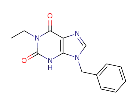 9-benzyl-1-ethyl-1H-purine-2,6(3H,9H)-dione