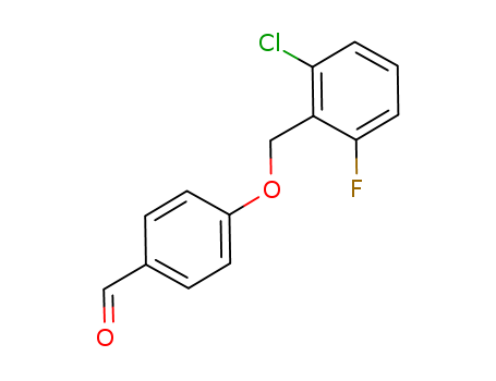 4-[(2-Chloro-6-fluorobenzyl)oxy]benzenecarbaldehyde