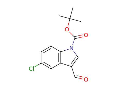 TERT-BUTYL 5-CHLORO-3-FORMYL-1H-INDOLE-1-CARBOXYLATE