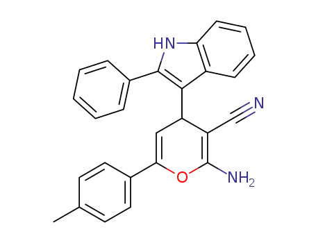 C<sub>27</sub>H<sub>21</sub>N<sub>3</sub>O