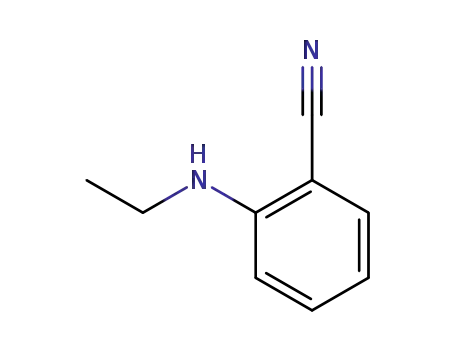Molecular Structure of 30091-24-8 (2-(ethylamino)benzonitrile)