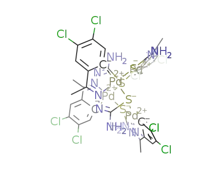 [Pd(3,4-dichloroacetophenone thiosemicarbazone)]<sub>4</sub>