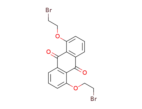 1,5-bis(2-bromoethoxy)anthracene-9,10-dione