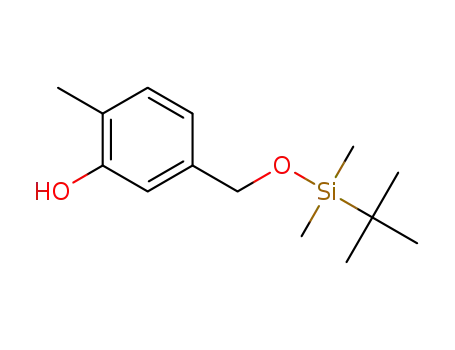 5-({[tert-butyl(dimethyl)silyl]oxy}methyl)-2-methylphenol