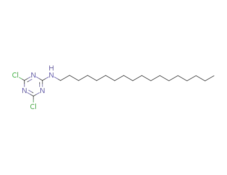 Molecular Structure of 52643-21-7 (4,6-dichloro-N-octadecyl-1,3,5-triazin-2-amine)