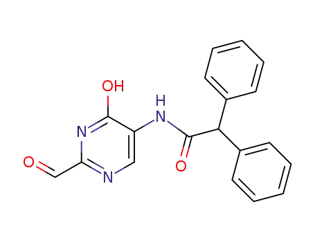 N-(2-formyl-4-hydroxypyrimidin-5-yl)-2,2-diphenylacetamide