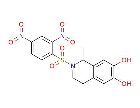 Molecular Structure of 1581289-05-5 (C<sub>16</sub>H<sub>15</sub>N<sub>3</sub>O<sub>8</sub>S)