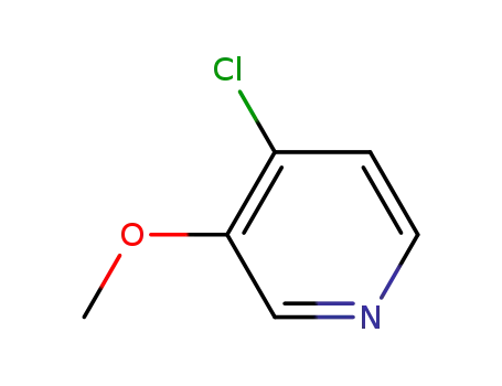 Molecular Structure of 96628-70-5 (4-Chloro-3-methoxypyridine)