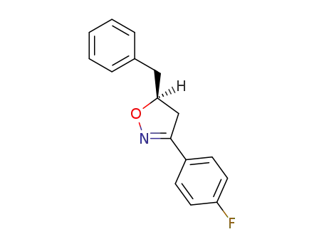 (S)-5-benzyl-3-(4-fluorophenyl)-4,5-dihydroisoxazole