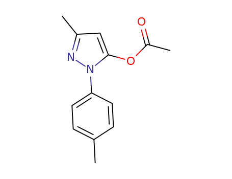 3-methyl-1-(p-tolyl)-1H-pyrazol-5-yl acetate