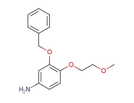 3-(benzyloxy)-4-(2-methoxyethoxy)aniline