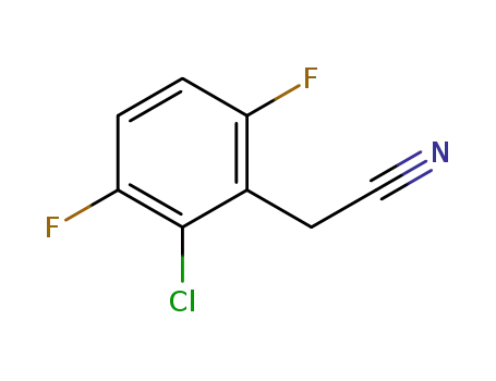 2- 클로로 -3,6- 디 플루오로 페닐 라 세토 니트릴