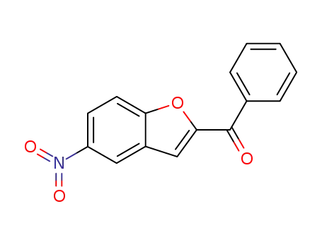 Molecular Structure of 101315-49-5 (Methanone, (5-nitro-2-benzofuranyl)phenyl-)