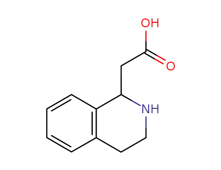 Molecular Structure of 105400-81-5 ((1,2,3,4-TETRAHYDRO-ISOQUINOLIN-1-YL)-ACETIC ACID)