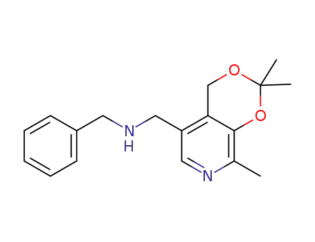 N-benzyl-1-(2,2,8-trimethyl-4H-[1,3]dioxino[4,5-c]pyridin-5-yl)methanamine