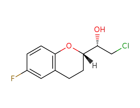 (S)-2-chloro-1-((S)-6-fluoro-3,4-dihydro-2H-chromen-2-yl)ethanol
