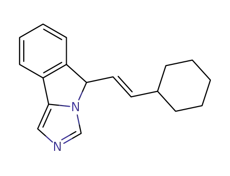 (E)-5-(2-cyclohexylvinyl)-5H-imidazo[5,1-α]isoindole