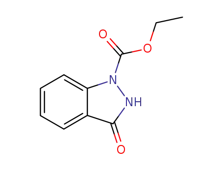 Molecular Structure of 16105-24-1 (3-Hydroxy-1-indazolecarboxylic acid ethyl ester)