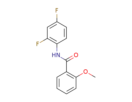 N-(2,4-Difluorophenyl)-2-MethoxybenzaMide, 97%
