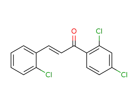 (E)-3-(2-Chloro-phenyl)-1-(2,4-dichloro-phenyl)-propenone