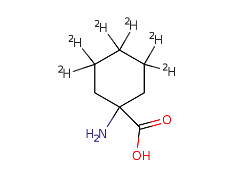 D<sub>6</sub>-1-aminocyclohexanecarboxylic acid