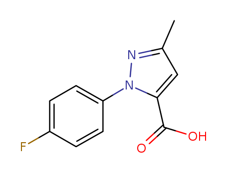 1-(4-Fluorophenyl)-3-methyl-1H-pyrazole-5-carboxylic acid