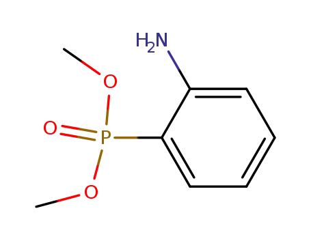 Molecular Structure of 15286-21-2 (dimethyl (2-aminophenyl)phosphonate)