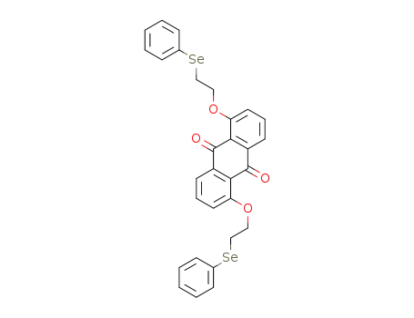 1,5-bis(2-phenylselenoethoxy)anthracene-9,10-dione