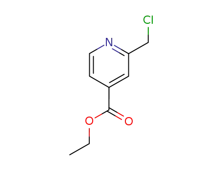 Molecular Structure of 10177-22-7 (ETHYL 2-(CHLOROMETHYL)ISONICOTINATE)
