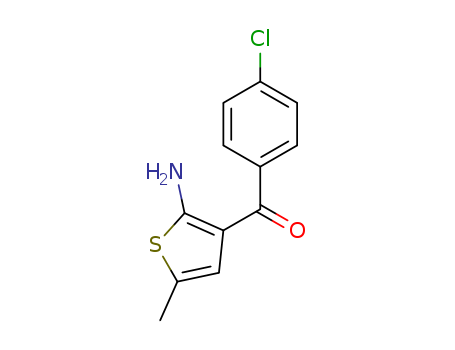 2-AMINO-3-CHLOROBENZOYL-5-METHYLTHIOPHENE