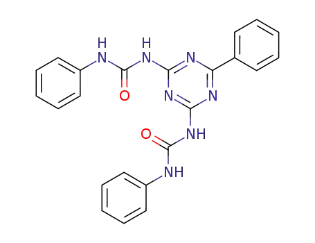 Molecular Structure of 30805-04-0 (Urea,N,N''-(6-phenyl-1,3,5-triazine-2,4-diyl)bis[N'-phenyl- (9CI))