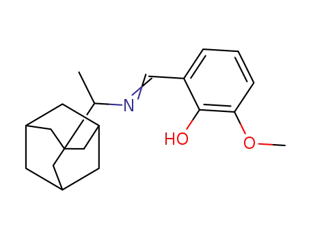 2-((1-(1-adamantan-1-yl)ethyl)-imino-methyl)-6-methoxyphenol