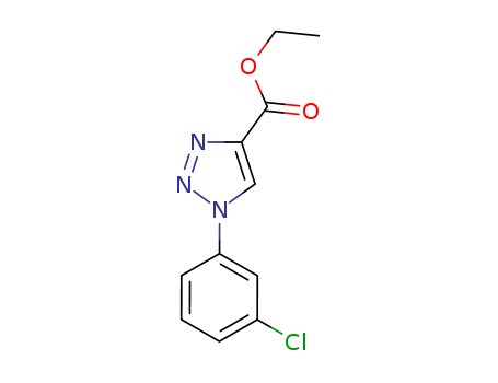 1-(3-Chloro-phenyl)-1H-[1,2,3]triazole-4-carboxylic acid ethyl ester