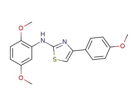 N-(2,5-dimethoxyphenyl)-4-(4-methoxyphenyl)thiazol-2-amine