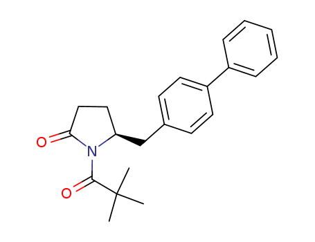 (S)-5-biphenyl-4-ylmethyl-1-(2,2-dimethyl-propionyl)-pyrrolidin-2-one