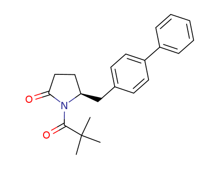 (s)-5-((biphenyl-4-yl)methyl)-1-(2,2-dimethylpropionyl)pyrrolidin-2-one