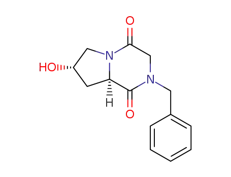 (7S,8aR)-2-benzyl-7-hydroxyhexahydropyrrolo[1,2-a]pyrazine-1,4-dione