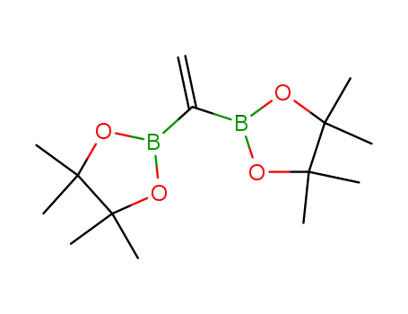 Molecular Structure of 339166-89-1 (2,2'-(ethene-1,1-diyl)bis(4,4,5,5-tetramethyl-1,3,2-dioxaborolane))